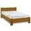 łóżko 100x210 sosnowe drewniane bez śrub proste linie producent łóżek na wymiar