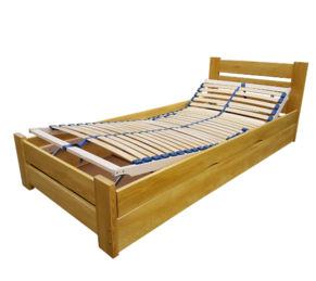 tapczan drewniany otwierany regulowany zagłówek stelaż elastyczny mocne łóżka na wymiar producent