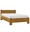 łóżko sosnowe z wysokiem zagłówkiem ETIUDA 80x210