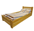 łóżko otwierane z regulowanym zagłówkiem i podnóżkiem ETNA 80x200