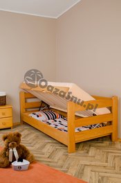 podwyższone łóżko łatwe wstawanie dostęp pod łóżkiem do sprzątania pojemnik na pościel producent