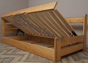 łóżko do sypialni otwierane drewniane 140x210 prudnik opole woj. śląskie dolnośląskie