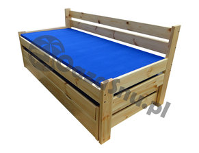 łóżko z dodatkowym spaniem w szufladzie dla dzieci produkcja łóżek prudnik