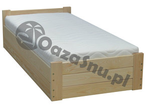 tapczany sosnowe producent prudnik łóżko do sypialni 140x200 z pojemnikiem na pościel