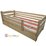 łóżko dla dziecka 80x190 barierki pojemnik na pościel otwierane drewniane łóżko zakład produkcyjny