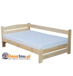 łóżko z zabezpieczeniem ściany 140x210 producent
