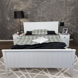 łóżko w stylu azjatyckim 180x200 wysoki zagłówek